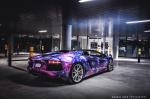 Lamborghini Aventador Roadster Galaxy Wrap by DXSC 2014 года